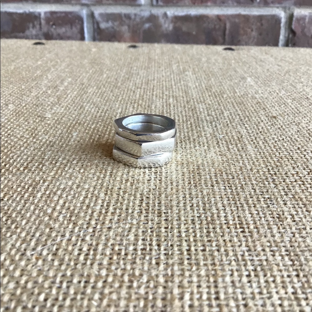 SOLD  Auth Gucci Sterling Silver “Heart” Ring